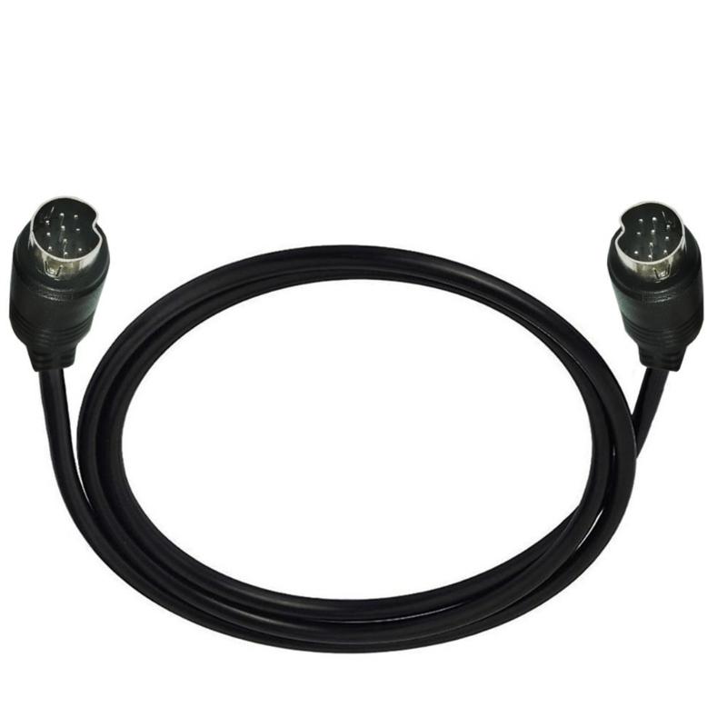 3/1.5/1/0.5м S-video Кабель Папа-Папа 10-контактный Mini DIN Компьютерный Разъем ТВ Кабель Для Проектора Видеомагнитофона DVD Никелированный