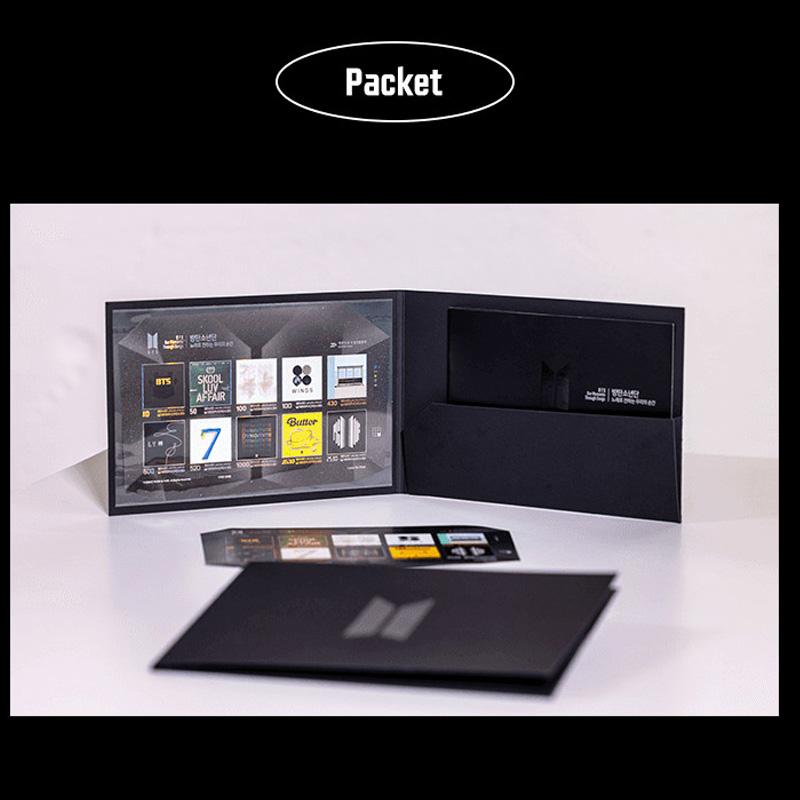 BTS Пакет марок, посвященных 10-летию (10 марок + памятный альбом марок)