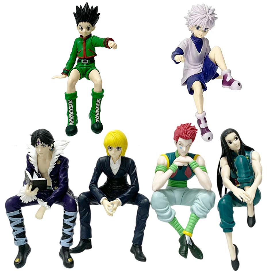 11,5-14 см Фигурка Аниме Hunter×Hunter Курапика Фигурка Действия Хролло Иллуми Хисока Коллекция Фигурок Модель-Стоппер для Лапши Игрушки