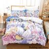 In Another World With My Smartphone Bedding Set Single Twin Full Queen King Size Bed Set Adult Kid Bedroom Duvetcover Sets Anime
