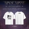 Summer Hot Sale 2026 Kpop Trend Stars Same Style Photo TEAM WANG-Jackson MAGICMAN2 T-shirt Men Women Hip Hop Streetwear Oversized Tshirt