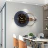 Clock Living Room High-end Modern Light Luxury Home Punch-free Clock Wall Hanging Fashion Simple Creative Decorative Wall Clock