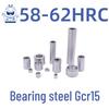 Gcr15 Bearing Steel Sleeve Bushing, Wear-Resistant Shaft Sleeve, Hollow Cylinder, Inner Diameter: 4-12mm