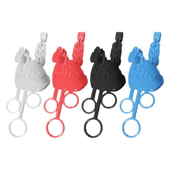 Механический фиджет для рук Роботизированная рука с подвижными пальцами Портативная фиджет-игрушка Рука с сильным