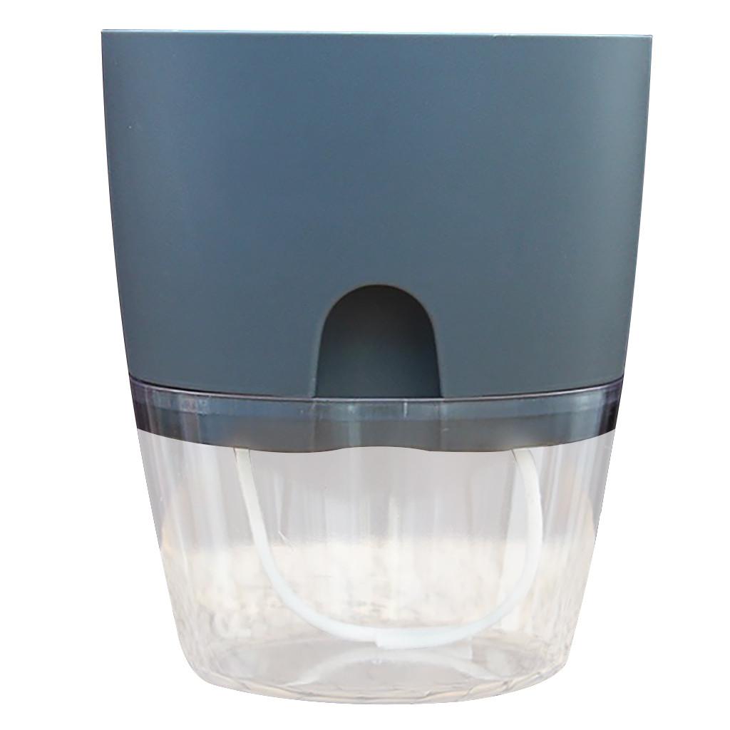 Ленивый цветочный горшок, автоматическое водопоглощение, пластиковый горшок, зеленое растение, водная культура