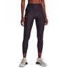 Under Armour Женские обтягивающие спортивные штаны Ankle Leg Shine Training Tight с цветными блоками, фиолетовые 1373938-541