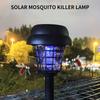 Solar Powered Lamp, Outdoor LED Electric Shocks Type Household Outdoor Mosquito Repellents And Catching Lamp, Insecticidal Courtyard Lamp