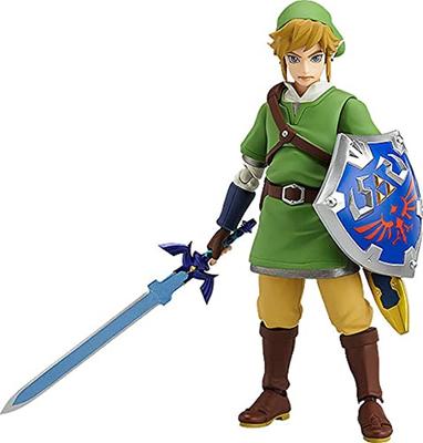 Figma The Legend of Zelda Skyward Sword Link Немасштабная подвижная фигурка из АБС и ПВХ без фталата, четвертая перепродажа