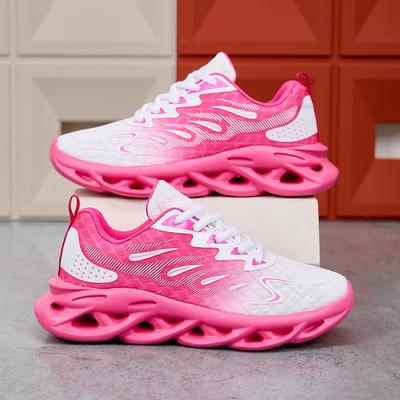 Весна и лето новая универсальная спортивная обувь дышащая обувь спортивная обувь повседневная обувь женский тренд корейская версия летящая тканая женская обувь