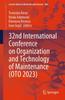 Книга 32nd International Conference On Organization and Technology of Maintenance (OTO 2023) : 866
