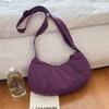 Korean Style Zipper Dumpling Bag Lightweight Sports Messenger bag Nylon Shoulder Bag  Male/Female