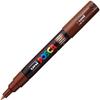MARQUEUR MARRON POINTE EXTRA FINE 0,7/1M Marron, chocolat