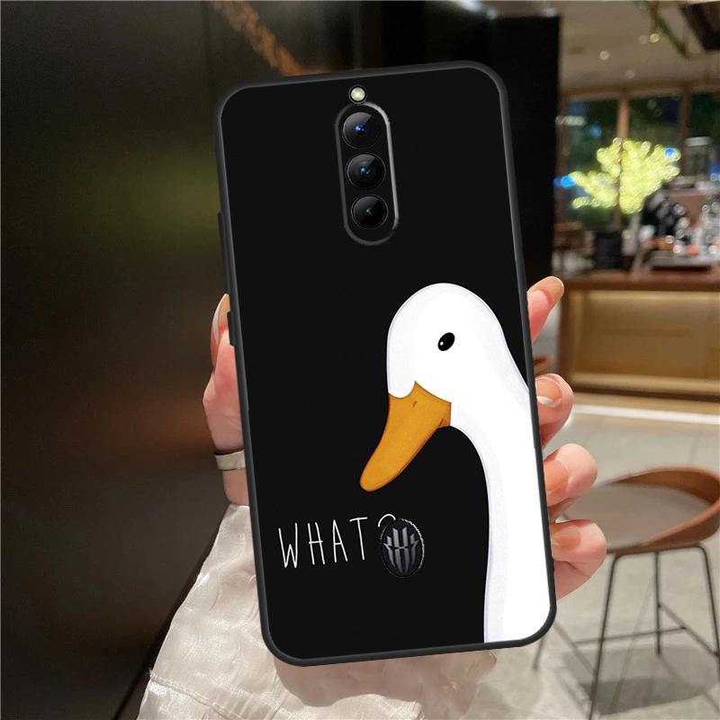 Cartoon Funny Goose Case For Red Magic 9 8S 8 Pro Plus Cover For ZTE Nubia Red Magic 6S 7S 6 7 Pro 6R 5S 5G