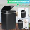 15L Induction Automatic Touchless Smart Infrared Motion Sensor Rubbish Waste Bin Kitchen Trash Can Garbage Bins for Home