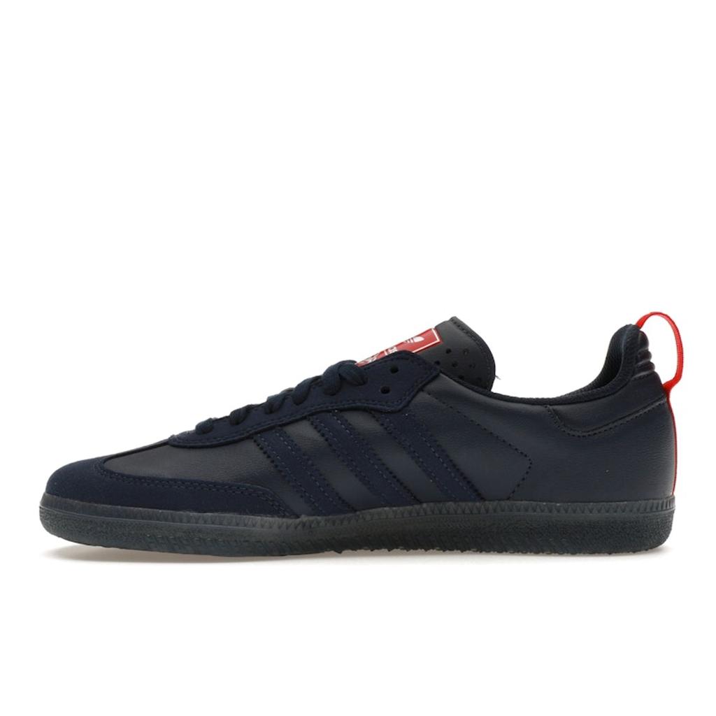Orchard Skateshop x New England Revolution x adidas Samba ADV The Liberty Kit Унисекс Кроссовки Синий Ночь-Индиго Серебристый-Металлик IG7925