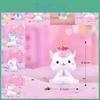 Charming Resin Unicorn Figurine For Whimsical Cake Decoration Desktop Decoration