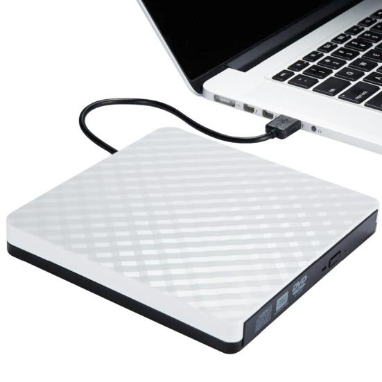 Внешний USB 3.0 DVD-резак с гофрированным корпусом, оптический привод для ПК и ноутбука