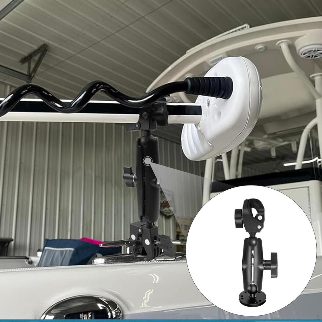 Регулируемый стабилизатор троллингового мотора на 360° с основанием из алюминиевого сплава и полипропилена для пресной воды