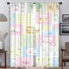 Милые кухонные шторы для гостиной, шторы для окон, шторы для домашнего интерьера, 2 шт. тюля для спальни, перегородка, затемнение