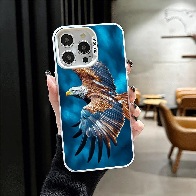 Bald Eagle Cool Shockproof Phone Case for iPhone 17 Air 16 16E 15 Pro Max 14 Plus 13 Mini 12 Back Cover Anti Fall Fundas