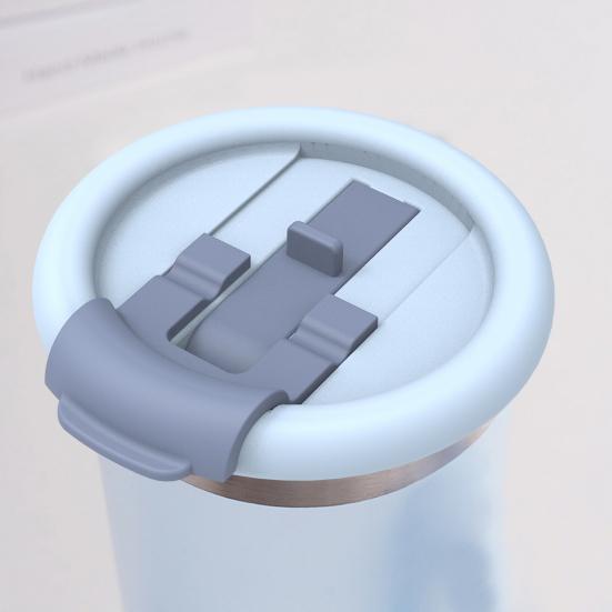 Крышка-трубочка для стакана, сменная силиконовая, герметичная, многоразовая, устойчивая к брызгам