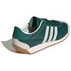adidas Оригинальные Country Og Удобные Ретро Нескользящие Прочные Низкие Кеды для Скейтбординга Женские кроссовки Зеленые Белые IE3939