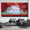 Красное дерево водопад 3d кристалл алмазная живопись вышивка крестиком Алмазная мозаика полная квадратная круглая алмазная вышивка страна чудес, S174
