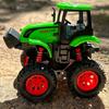 Farmer Stunt Car Inertia 4x4 Dual Inertia Stunt Green Climbing 360° Spin Flip Shock Thickened Tires Off-Road Scooter Toy Car As a Halloween Gift