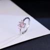 Zircon-Inlaid Cat Paw Ring - Simple, Elegant & Cute Fashion Jewelry