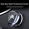 WKZA3 Car Engine Start Button Protective Cover Push Button Sticker Accessory For Citroen C3 C4 C5 C1 C2 Berlingo Celysee Xsara Picasso