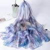 Новый 100% шелковый шарф из тутового шелка, чистый шифоновый шелковый шарф, шаль, изысканная пряжа для шарфа