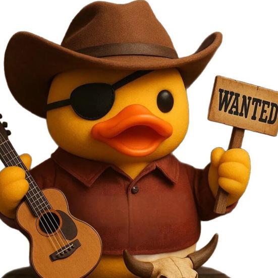 Фигурка утки в стиле рок, винтажная, расписанная вручную, статуя утки-рока, скульптура