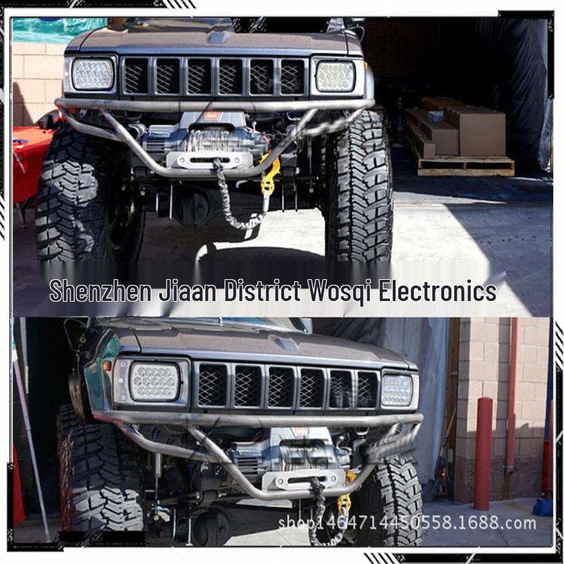 Available: 5x7 Inch 45W LED Headlight for Jeep Cherokee 213, H4 High/Low Beam