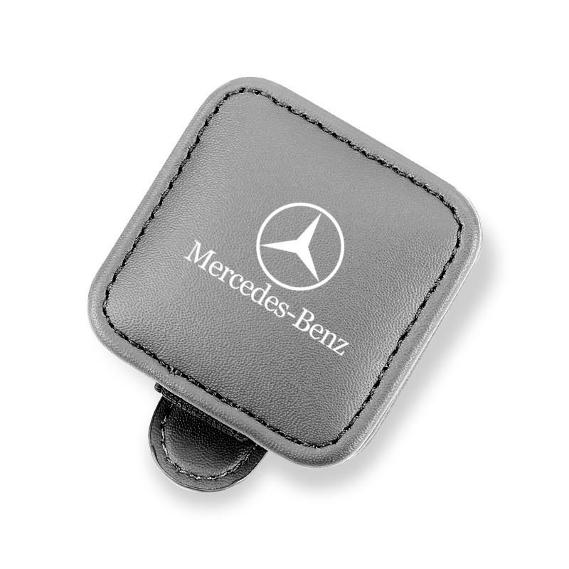 GZB4 Car Sun Visor Glasses Storage Box Sunglasses Clip Card Ticket Holder For Mercedes Benz W203 W204 W205 W212 W213 W176 SNJ-BENZ