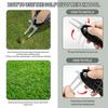 Инструмент для ремонта дерна для гольфа Инструмент для ремонта дерна из нержавеющей стали с магнитным маркером мяча Складной металлический зеленый инструмент с выдвижной кнопкой Аксессуар для гольфа