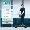 Electric Scooter Foldable iScooter 10" 800W Motor 48V 15AH Max Range 60Km Load 120Kg Black i10 Pro