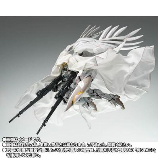 GUNDAM FIX FIGURATION METAL COMPOSITE Wing Zero Cloaked Custom примерно 170 мм АБС ПВХ литой металл ткань окрашенная готовая фигурка
