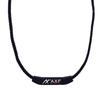 AXF Axef Color Band with Silicone AXF300 Large Silicone Core Blood Circulation Ifmic Charm, BLACK, (51cm), Necklace, AxisFirm, Strength, Enhancer,