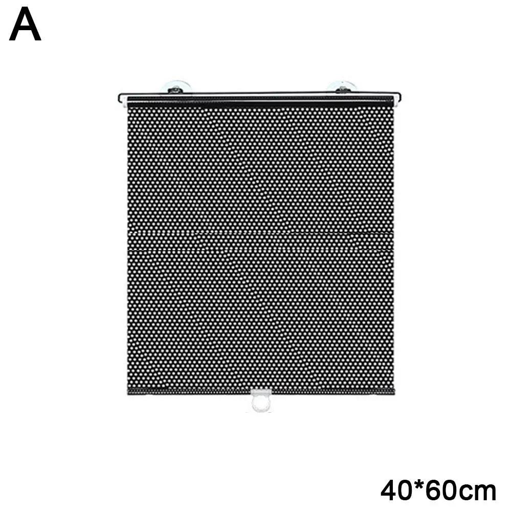 Автомобильный солнцезащитный козырек, теплоизоляционная пленка, выдвижной передний балкон, кухонный солнцезащитный экран, без проколов, затеняющий рулонный экран для дома U3Z1