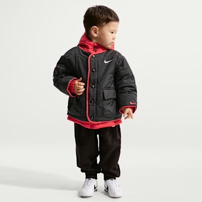 Унисекс детские куртки Nike Умеренная неэластичная