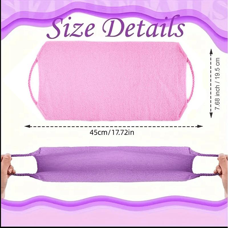 Корейский отшелушивающий скраб для спины, длинное эластичное банное полотенце, полотенце для душа для тела