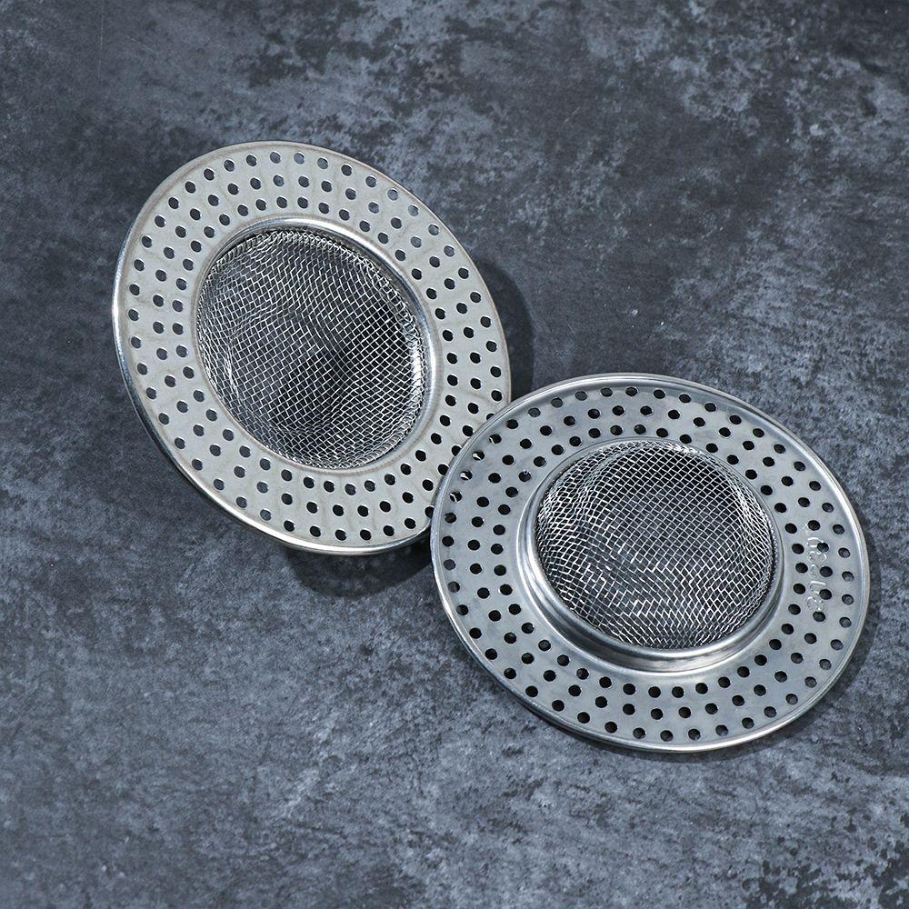 Stainless Steel Hair Clean Up Sewer Anti Clog Mesh Trap Waste Catcher Sink Strainer Drain Filter