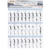 Flute Fingering Chord Chart Beginner Student Practice Teaching Aids Instrument