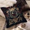Подушка с изображением рок-группы S-Slayer для спальни, комнаты и дивана в гостиной, декоративная наволочка