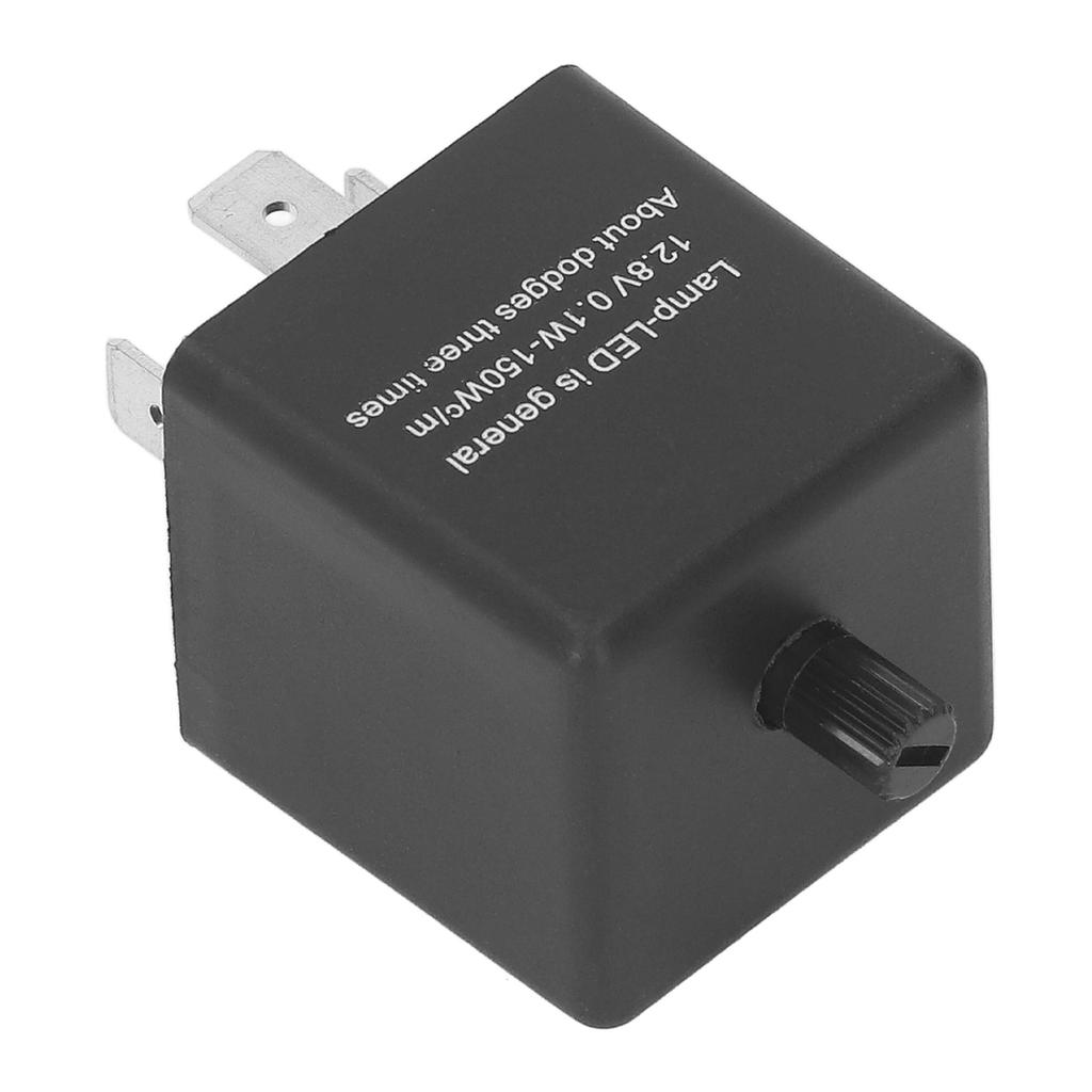 3-контактный регулируемый автомобильный светодиодный мигающий реле нормально открытый контакт частота регулировка мигающего реле DC12V