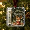 Festive Hanging Cash Holder Personalized Christmas Ornament Custom Acrylic Money Clip for Holiday Gift Display Tree Decorations Unique Keepsake