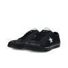 Converse Кеды One Star с цветными блоками, нескользящие, износостойкие, с низким верхом, для скейтборда, унисекс, черно-белые 159721C