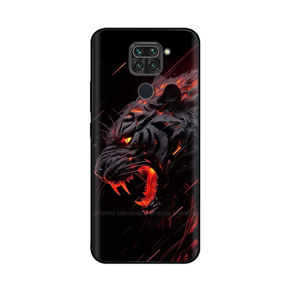 Милая задняя крышка с пандой для Redmi Note 9 Чехол для Xiaomi Redmi Note 9 Чехлы Note9 Мягкий жидкий силикон Полная защита Чехол для телефона