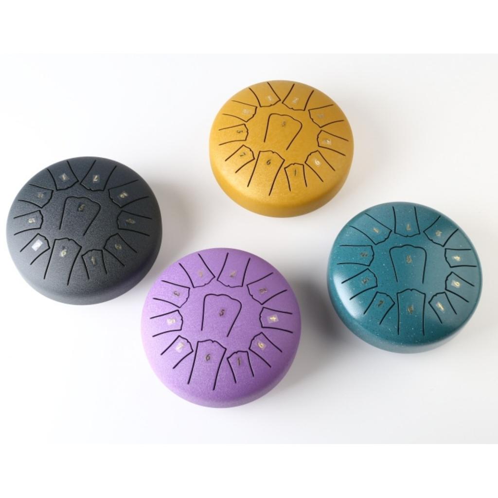 Мини-стальной язычковый барабан 6 дюймов 11 нот полый барабан музыкальный барабан эфирный барабан йога медитация барабан ударные инструменты