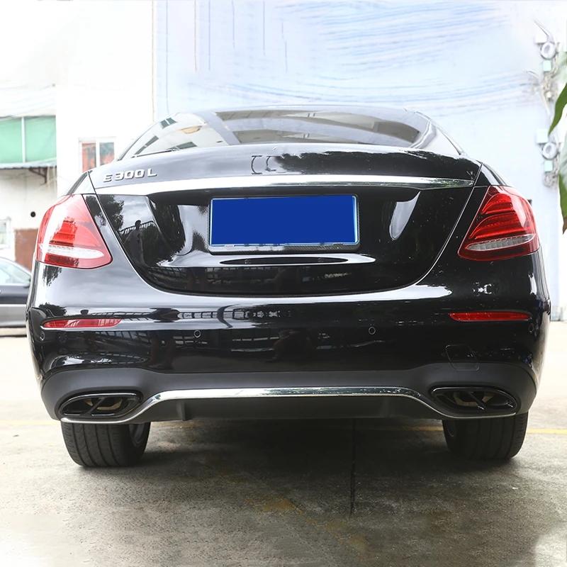 Для Mercedes Benz ABCE GLA GLC GLE GLS CLS Class нержавеющая сталь автомобиля задняя выхлопная труба глушителя отделка хвост горловина